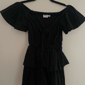 Princess Polly Black Romper